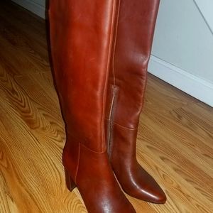 Beautiful Aerosole Cognac Knee Boot